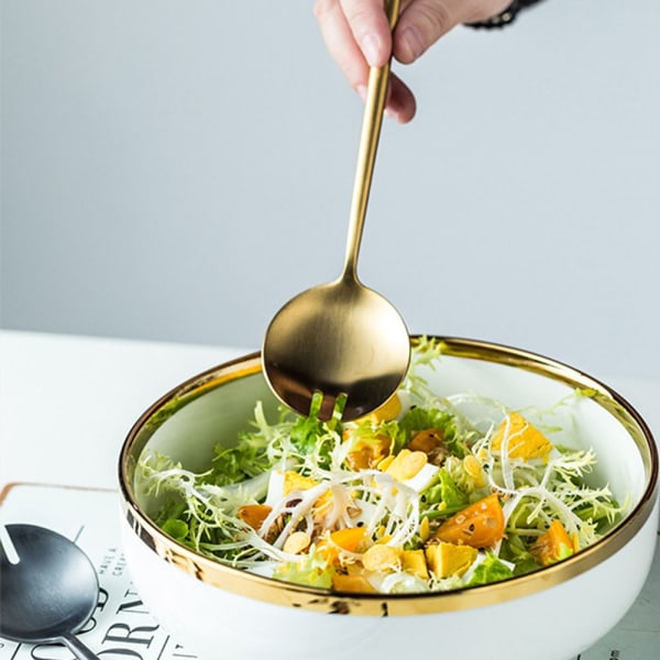 Salatutdeling Servise ROSEGULL rose gold
