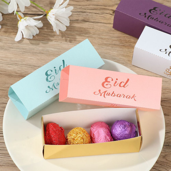 Godislåda Chokladask VIT VIT White