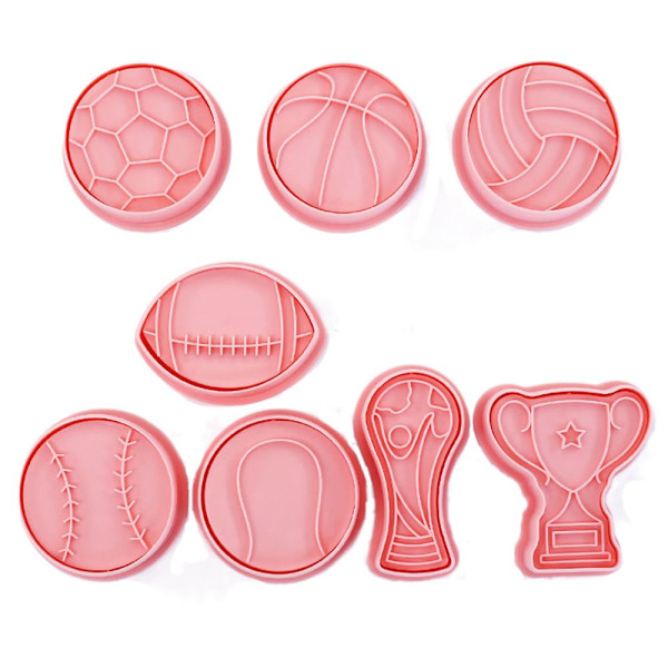 8st/ set World Cup Form 3D Cookie Cutter