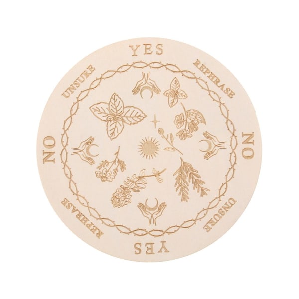 Puinen Pendulum Board Slice Wood Base STYLE A-15CM Style A-15cm