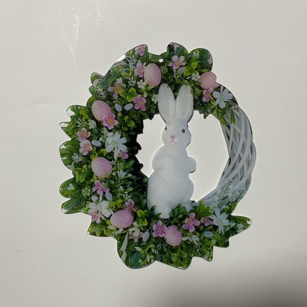 Påskkransar Rabbit Garland 3 3