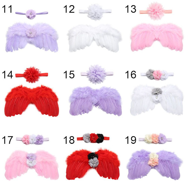 Nyfödda fotografitillbehör Angel Wing 10 10