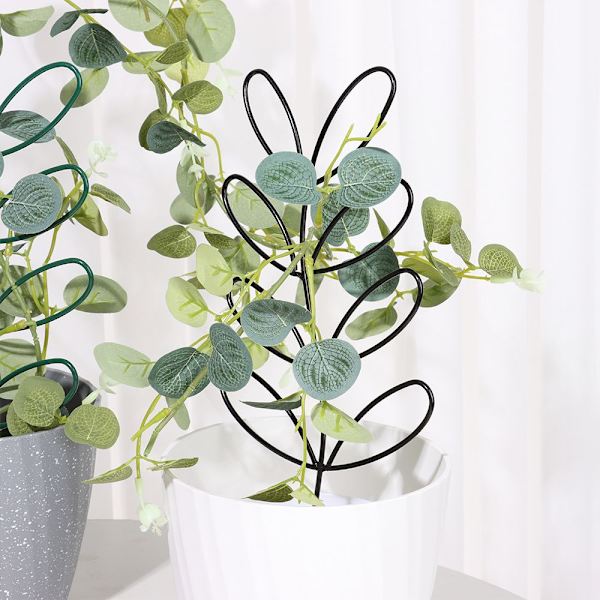 Plantespalier Bladform Bracket SORT black