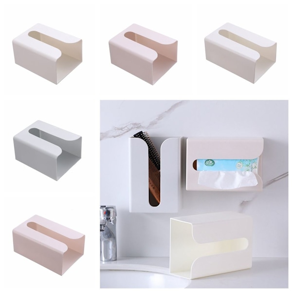 Tissue Box Paperipyyhepidike WHITE S white S