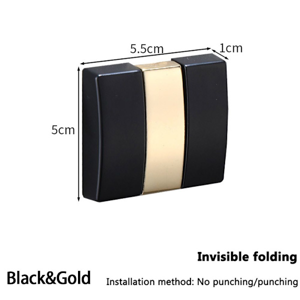 Robe Krog Dørbøjle SORT&GULD Black&Gold
