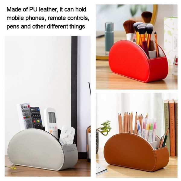 Skrivebord Opbevaringsboks Desktop Organizer SORT black