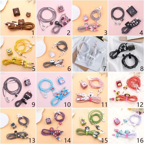 5 st/ set dataledningsskydd Cover 3 3 3