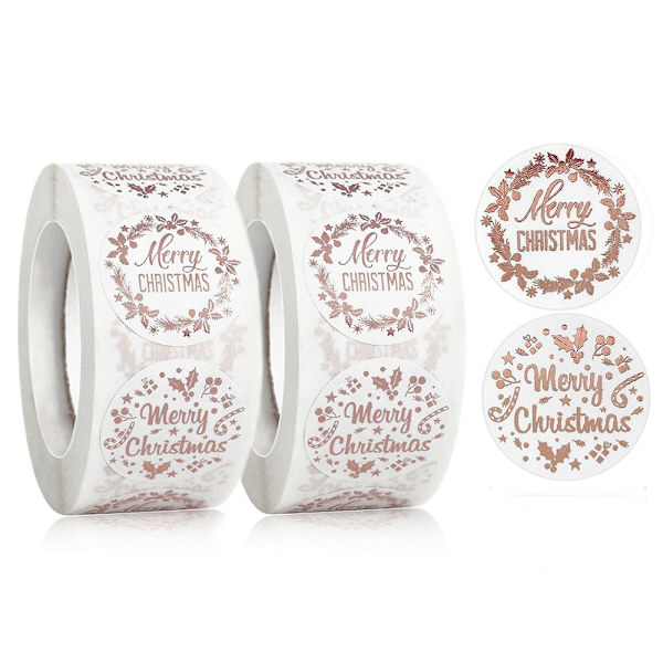 Merry Christmas Stickers Seal Labels Sticker 3 3 3