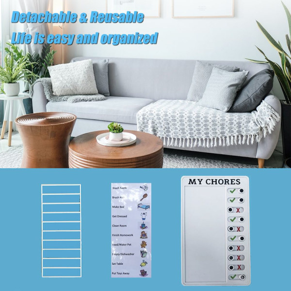 Memo Plast Board Memo Checklista My Chores