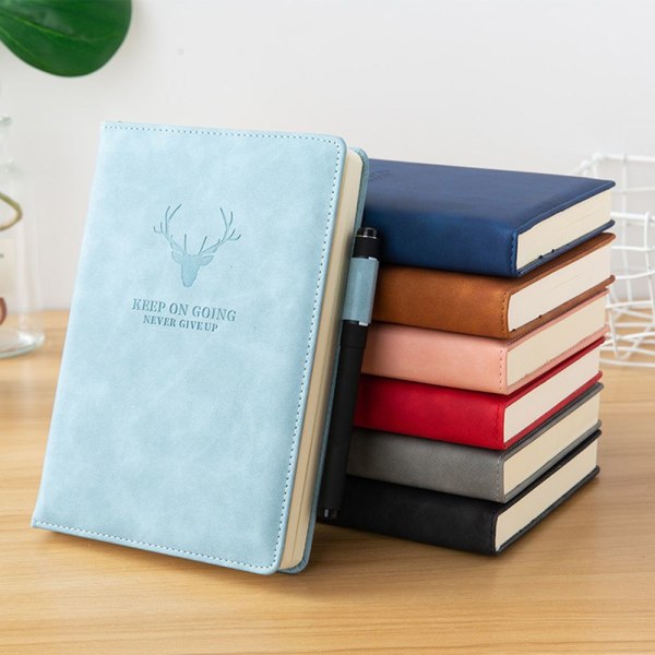 A5 Notebook Notisblokk 360 sider Himmelblå Sky Blue