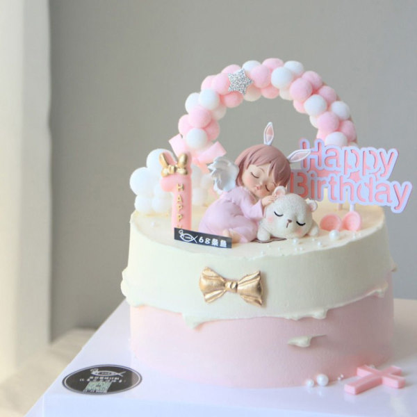 Angel Annie Ornament Cake Topper 6B 6B 6B