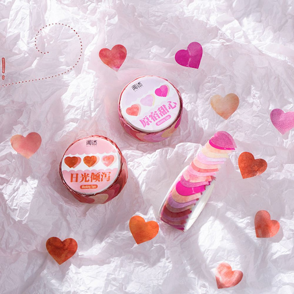 100 kpl/Roll Washi Tape Peiteteippi 07 07 07