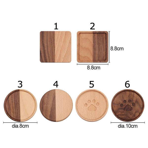 Wood Coasters Fargematching TYPE 3 TYPE 3 Type 3