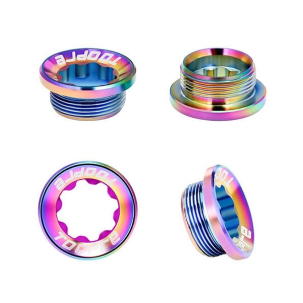 CNC Skrue Krankdæksel MULTICOLOR 2STK BOLTE 2STK BOLTE Multicolor 2pcs Bolts-2pcs Bolts