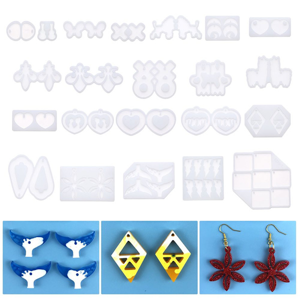 Korvakorut Resin Mold Riipus Molds P P