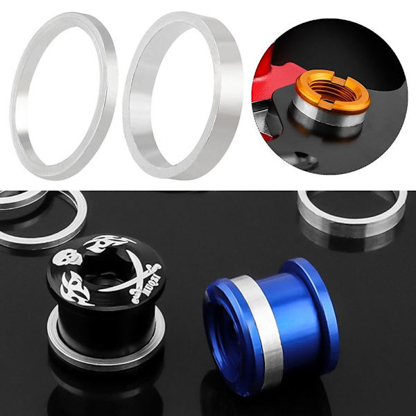 10st Kedjehjulsskruvar Bricka Packningsring 1MM 1mm