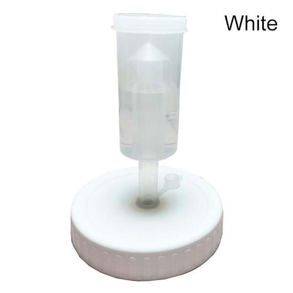 86 mm Airlock Fermentation Lock med envägs avgasventil VIT white for 86mm-for 86mm