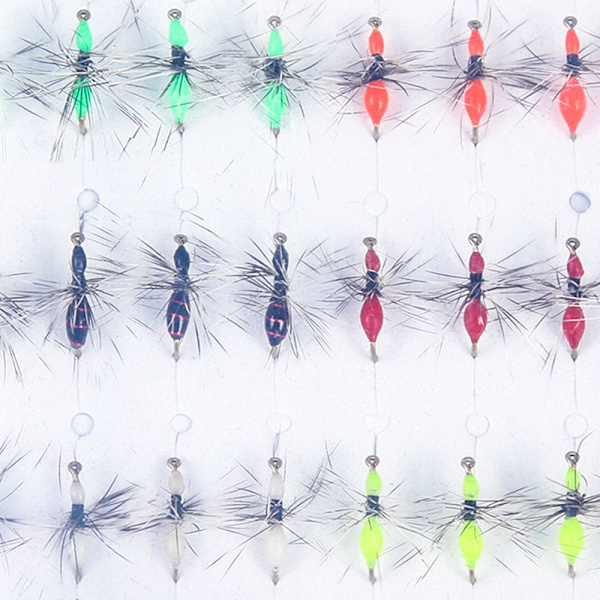 5 stk Insekter Krog Fluefiskeri SORT 12# 12# black 12#-12#