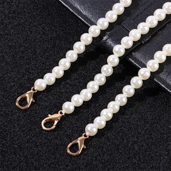 Pearl Strap Vesker Håndveske Håndtak 60CM 60cm