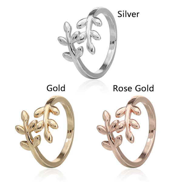 3st Stickning Ring Virkade Loop Leaves Form