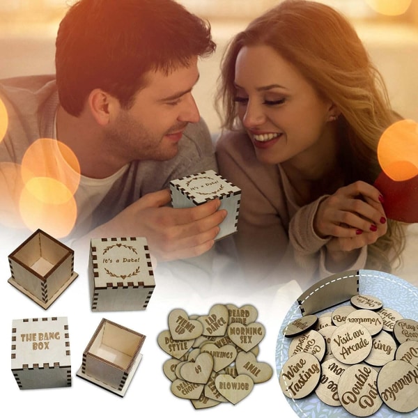 Token & Box Set Puiset ystävänpäiväkoristeet 3 3