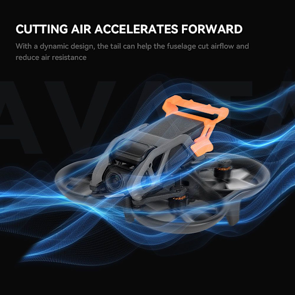 Flight Tail Battery Pikalukitus Flying Tail orange