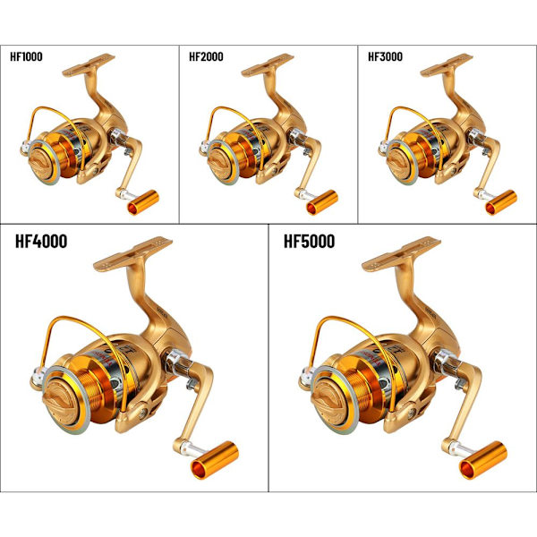 Fiskesnelle flåtehjul HF1000 HF1000 HF1000