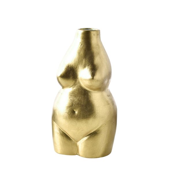 Vase Naken Kvinnekropp HVIT white
