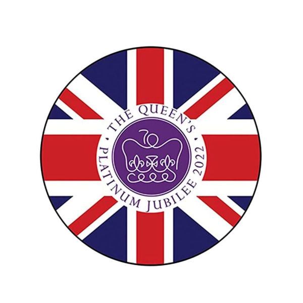 Union Jack Cake Topper Cupcake Topper 12 kpl 12 kpl 12pcs