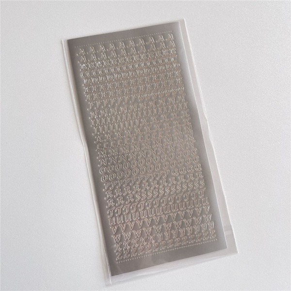 Bronzing Stickers DIY Decals 06 06