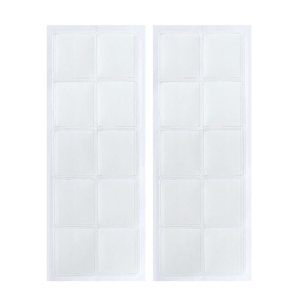 20/40/60 stk. Plastposer Selvklæbende pakke 60 stk. 60 stk. 60pcs