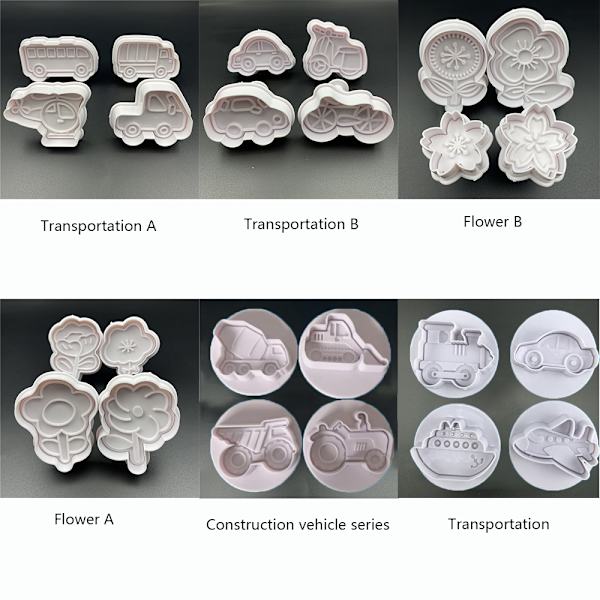 Plastkjeksform Cookie Cutter TRANSPORT A