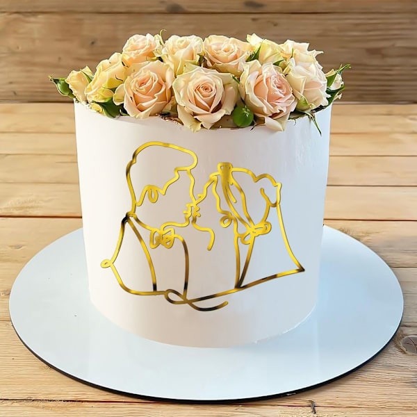Cake Toppers Abstract Lovers TYYPPI 1 TYYPPI 1 Type 1