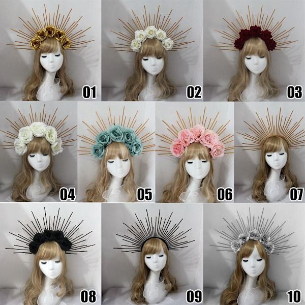DIY Crown Material Kit Gothic Lolita Tiara 04 04 04