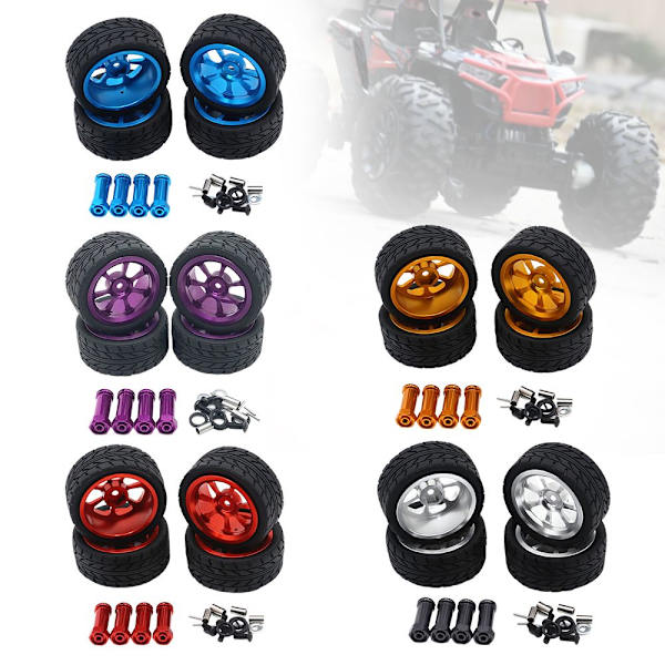 4kpl RC Car Wheels Wheel RED red