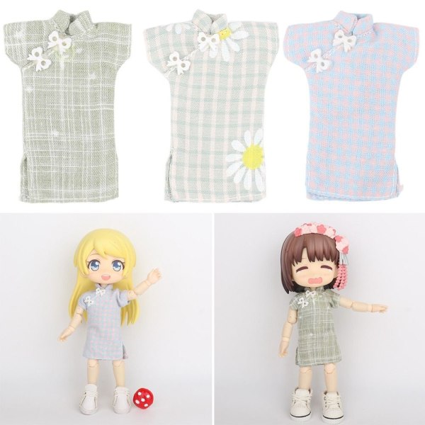 Dockmode Cheongsam Casual Wear Kläder 4 4 4