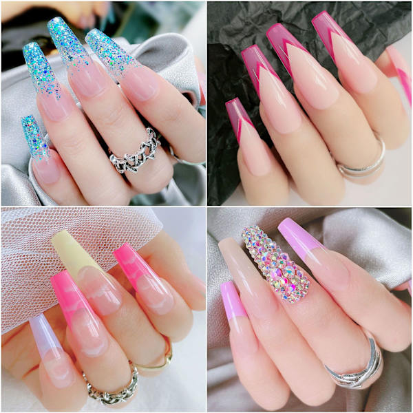24st/låda Kista False Nails Wearable 13 13 13