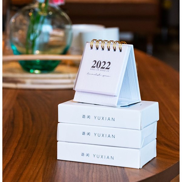 Kalender Skrivebordskalendere SORT black