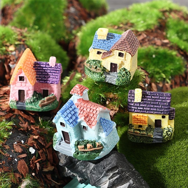 Mini Castle Small House SET-4KPL SET-4KPL SET-4Pcs