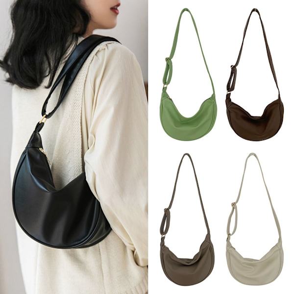 Dumpling Bag Axel Messenger Bag VIT white