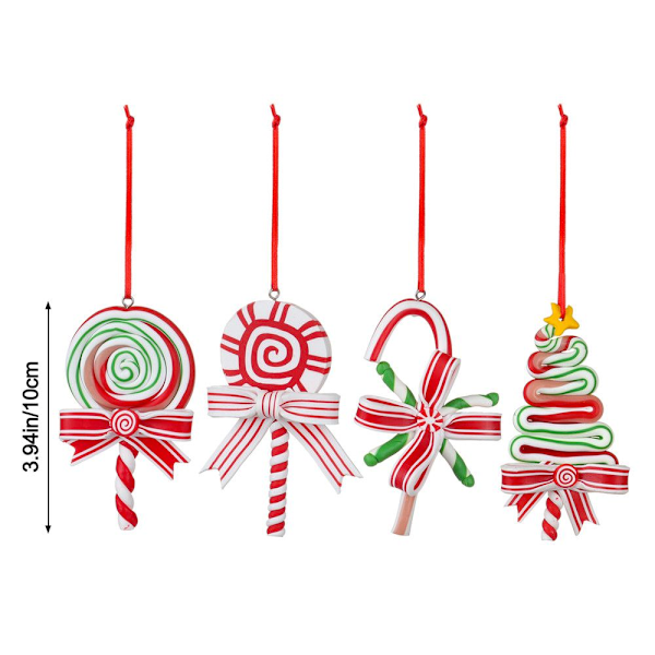Julgodisprydnader Lollipop Ornament D D D