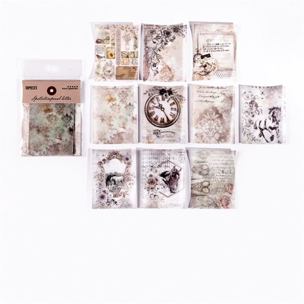 30 stk/parti Memo Pads Sticky Notes 01 01 01