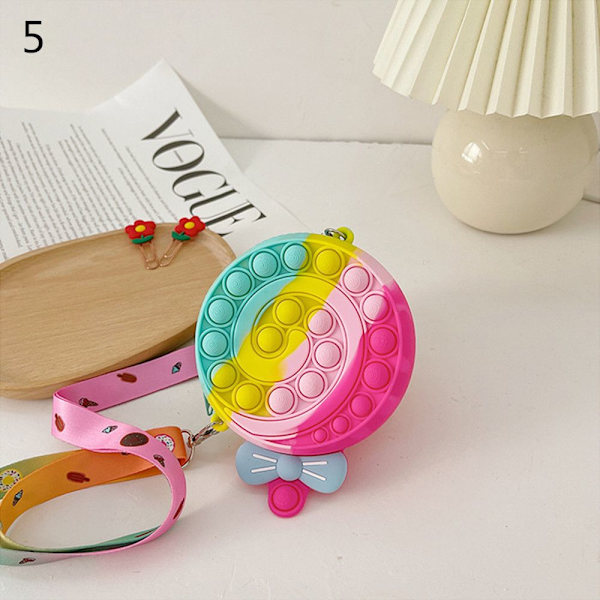 Pop It Coin Purse Wallet 5 5 5