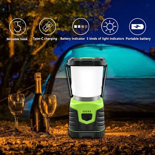 LED Camping Lantern taskulamppu telttavalo