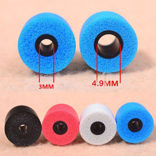 Erstatningsørespisser T100 T200 T300 T400 GRÅ T100 S1 PAR 1 PAR grey T100 S1 Pair-1 Pair