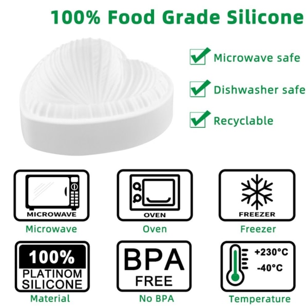 Silikoneforme, der tipper sukkerform STYLE 1 STYLE 1 Style 1