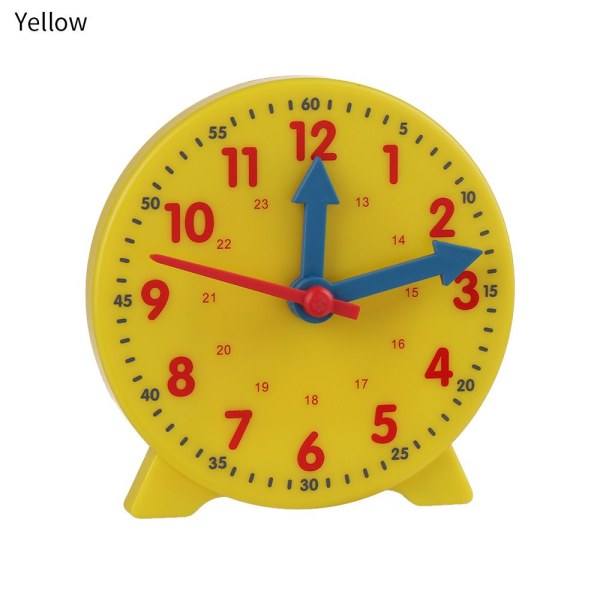 Lære Klokke Leker Tidlig Utdanning GUL Yellow