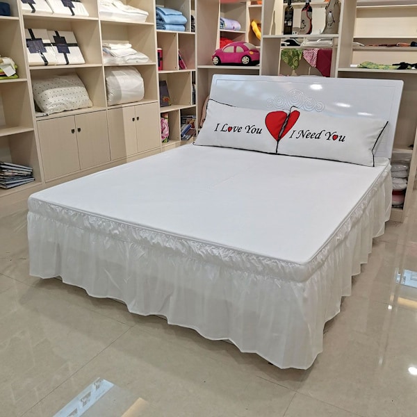 Elastinen Bed Ruffles Bed Hame XXL6 6 XXL6