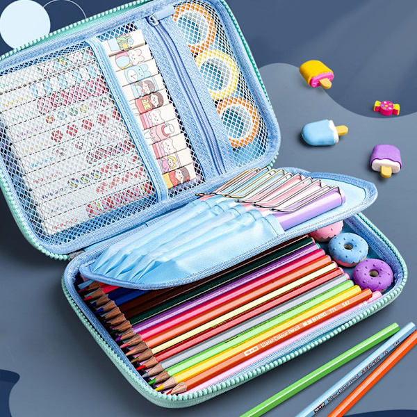 Kawaii School Penaalit Paperitarvikkeet Estuche 3D