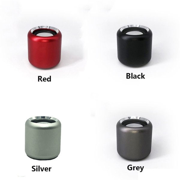 Mini trådlös Bluetooth högtalare Musikspelare GRÅ Grey